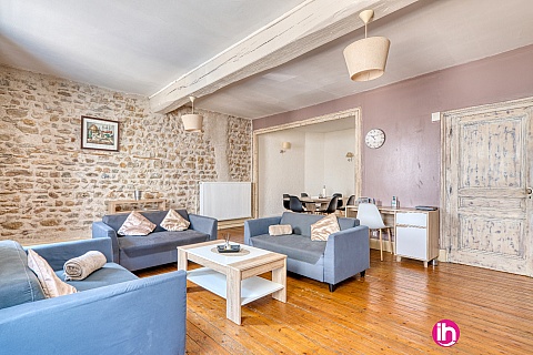 Location de meublé : Appartement 2/6 pers idéal CNPE UFPI PIPA 110m²