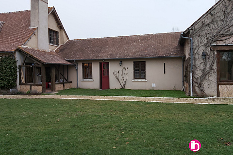 Location de meublé : BEAUVAL-VALENCAY, Maison 3 chambres, La Vernelle