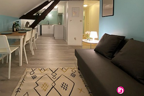 Location de meublé : NEVERS : CHARMANT APPARTEMENT T2 AU 2ème étage - LA HAUT, Nevers centre