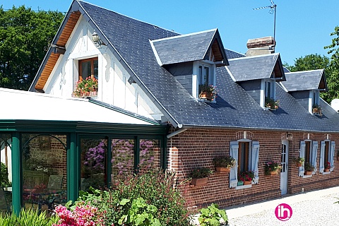 Location de meublé : FAUVILLE-EN-CAUX : maison 5 personnes - 3 chambres, Yébleron