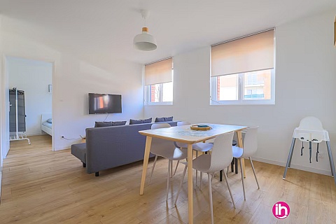 Location de meublé : ARRAS - Apt 2 chambres - Appartement Familiale Arrière Gare