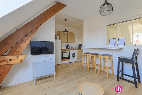 Location de meublé : ARRAS - Apt 1 chambre - Superbe Appartement Arrière Gare d'Arras