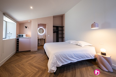 Location pour salarié en déplacement de meublé : Studio Indépendant - La suite Sérénité