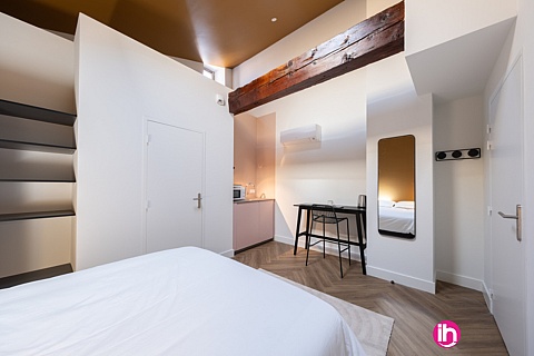 Location pour salarié en déplacement de meublé : Chambre indépendante - La Suite Inspiration