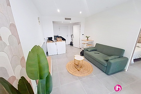 Location pour salarié en déplacement de meublé : Marseille 8ème : Appartement 1 chambre