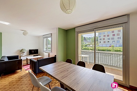 Location pour salarié en déplacement de meublé : L'Atelier du Battoir - 2 chambres - 4 lits